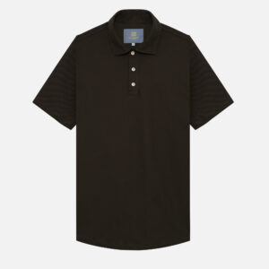 Carnet Short Sleeve Polo Shirt | Brown