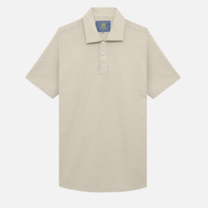 Carnet Short Sleeve Polo Shirt | Beige