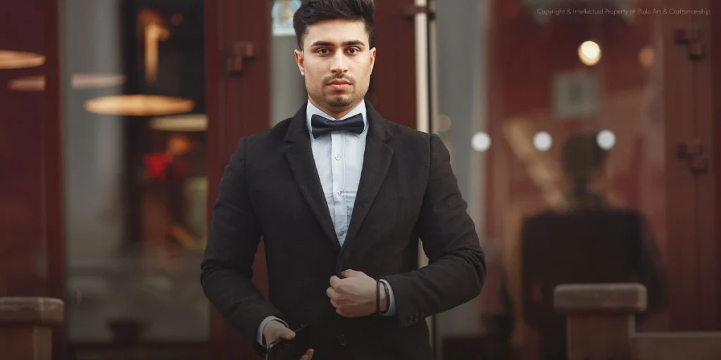 ตัวอย่างชุด Black Tie ผู้ชาย
