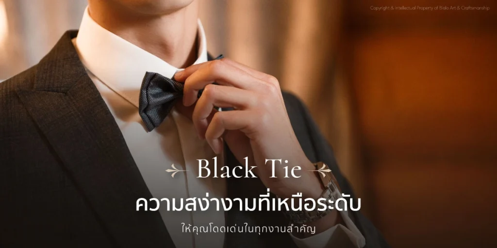 ชุด Black Tie คืออะไร